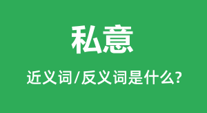 ˽��Ľ���ʺͷ������ʲô_˽����ʲô��˼?