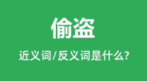 ͵���Ľ���ʺͷ������ʲô_͵����ʲô��˼��