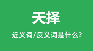 <b>����Ľ���ʺͷ������ʲô_������ʲô��˼?</b>