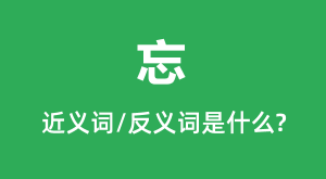 ���Ľ���ʺͷ������ʲô_����ʲô��˼?