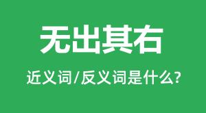 �޳����ҵĽ���ʺͷ������ʲô_�޳�������ʲô��˼?