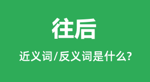 ����Ľ���ʺͷ������ʲô_������ʲô��˼?