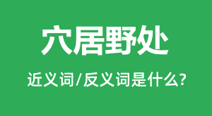 Ѩ��Ұ���Ľ���ʺͷ������ʲô_Ѩ��Ұ����ʲô��˼?