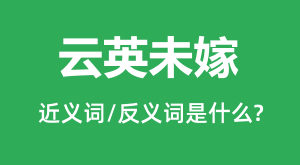 ��Ӣδ�޵Ľ���ʺͷ������ʲô_��Ӣδ����ʲô��˼?