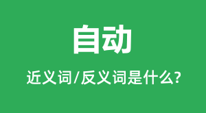 �Զ��Ľ���ʺͷ������ʲô_�Զ���ʲô��˼?